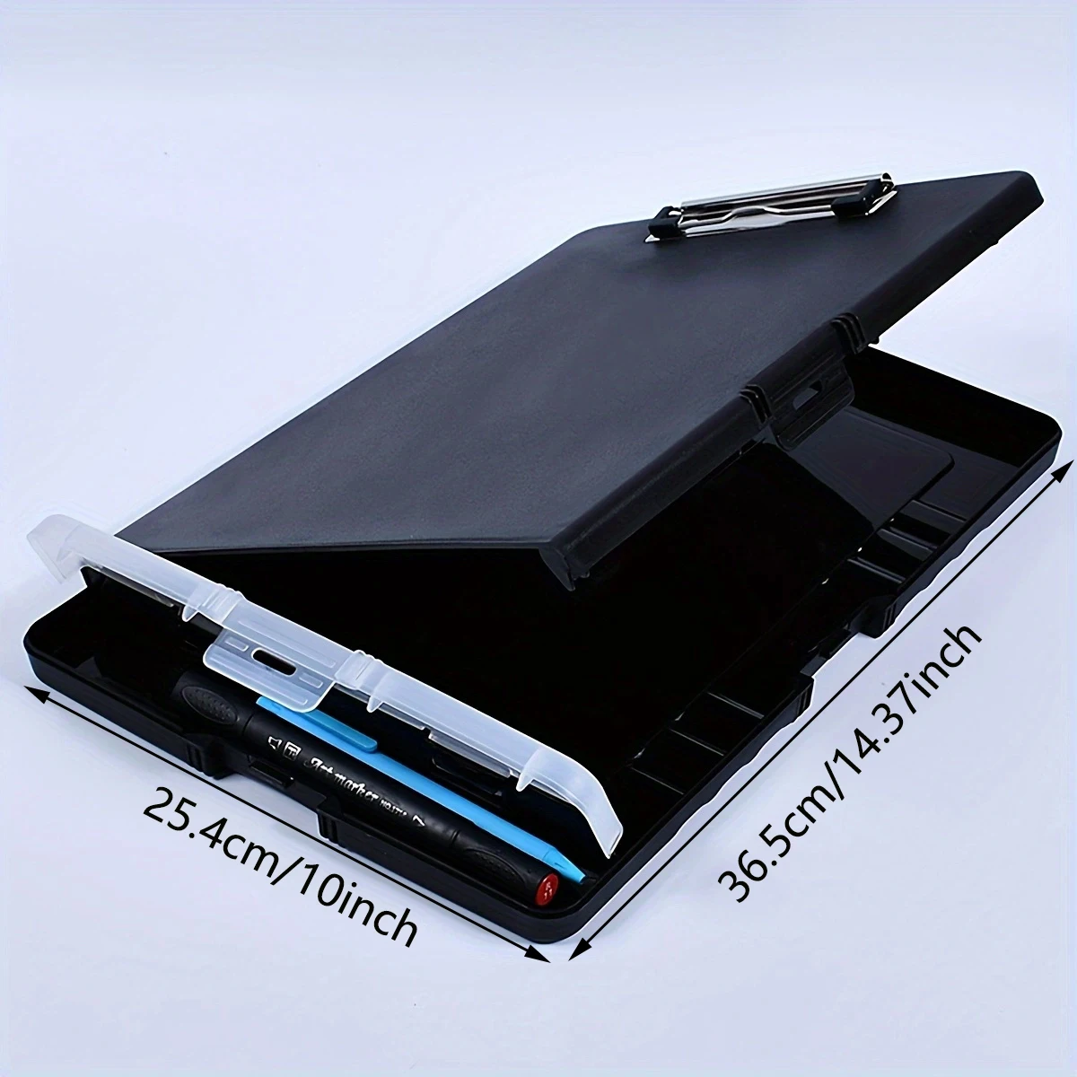 Clipboards with Storage Nursing Clipboard Foldable File Folder Plastic Clipboard Easy Install image 5