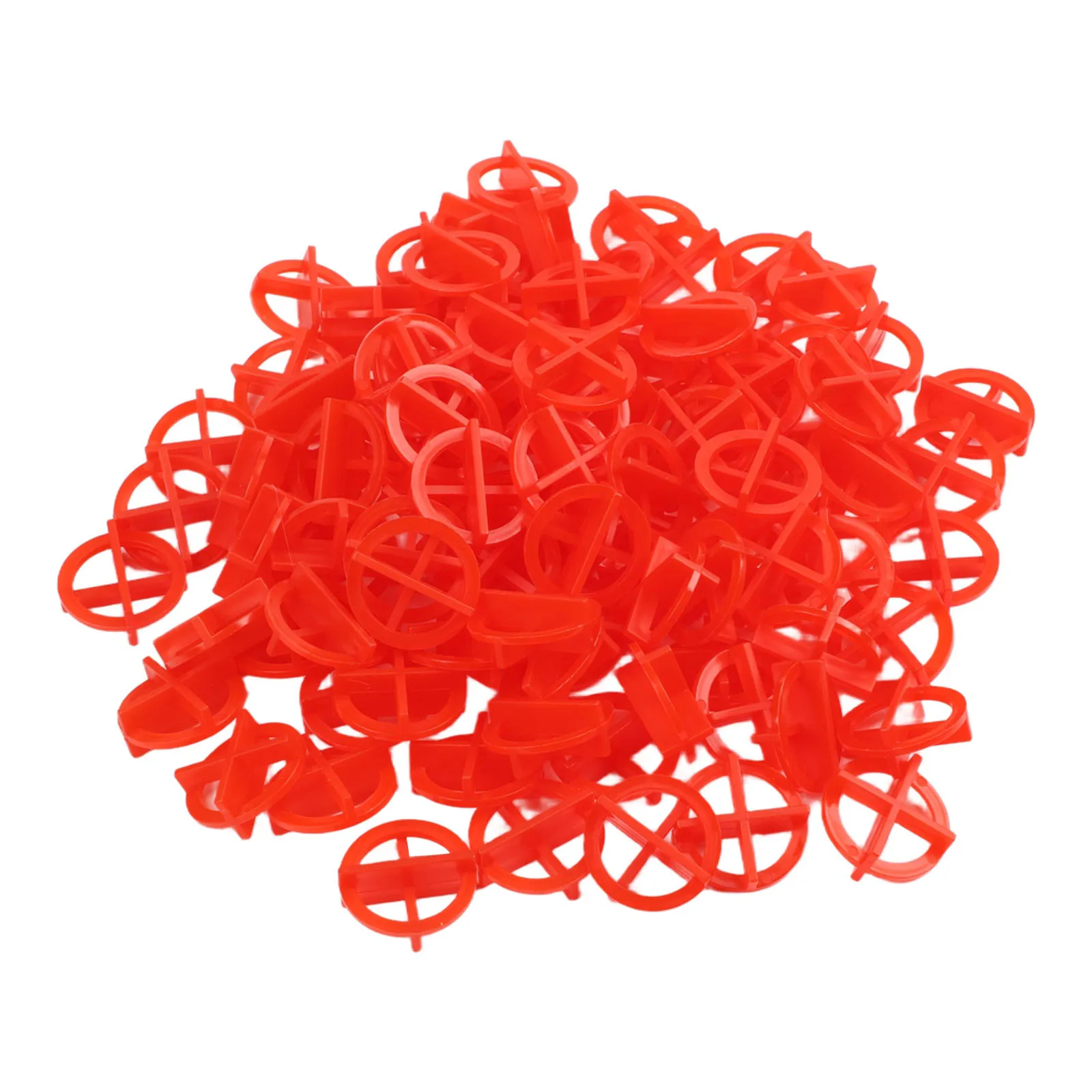 100Pcs 1-3mm for tile Leveling System Spacers Clips Wedge Removable for cross for tile Spacers For Tiling Fixing Floor Wall Gap