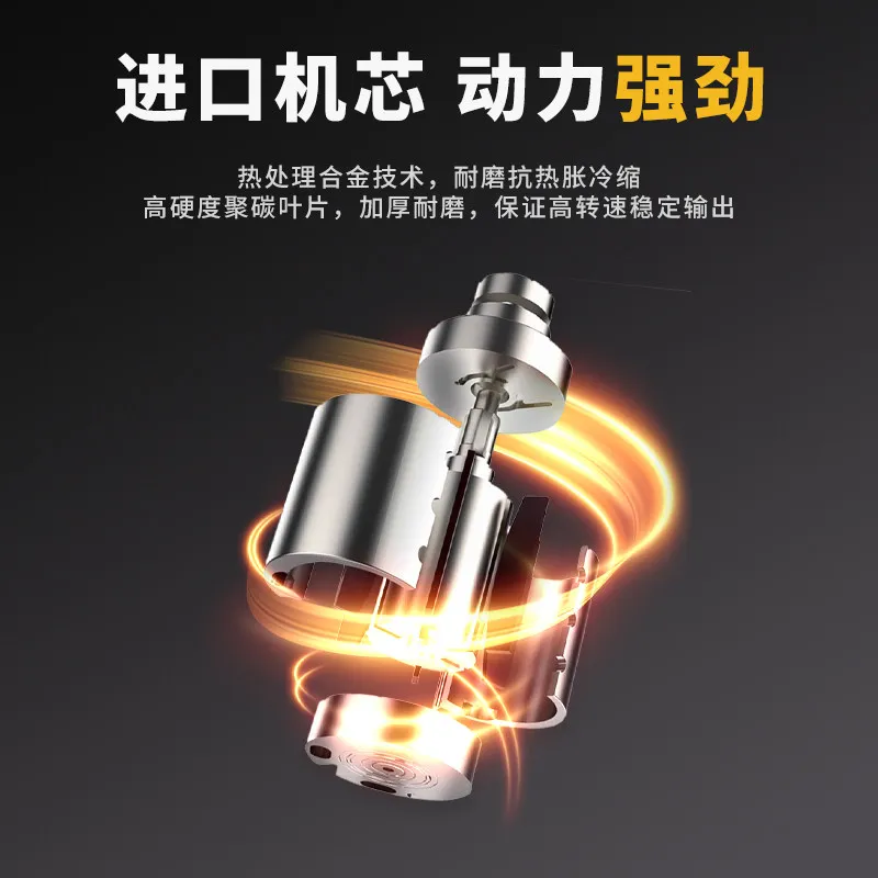 Pneumatic belt sander Small household hand-held belt sander Multifunctional polishing machine