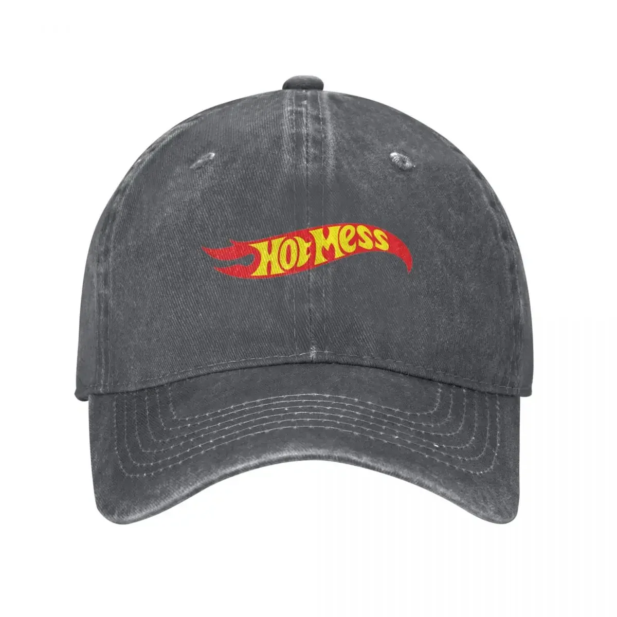 

Hot Mess parody logo Baseball Cap luxury woman cap designer cap Anime Hat Golf Men's Women's
