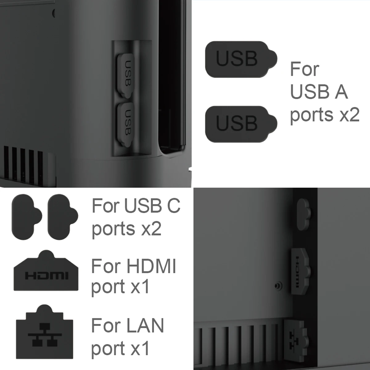 PG-SW2194P 9 in 1 Kit for Switch 2 - Carrying Case, Joy-Con Covers, Screen Protector & Thumb Grips - view 6
