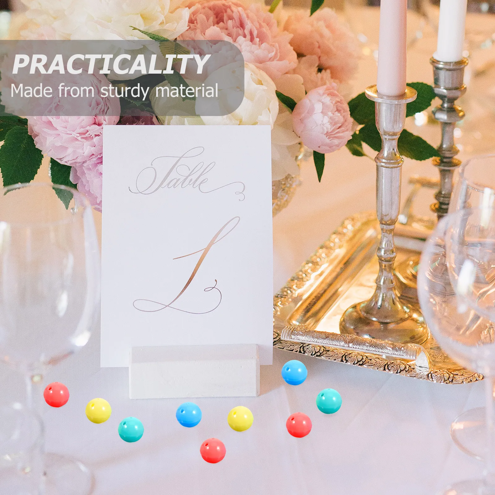 

20 Pcs Empty Capsules for Vending Machine Fun Bulk Mini Gumball Round Balls