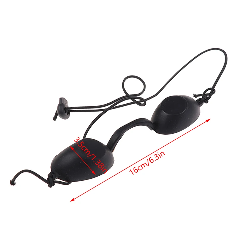1/2Pcs Protective Eyepatch Laser Light Glasses Safety Goggles IPL Beauty Clinic Black.
