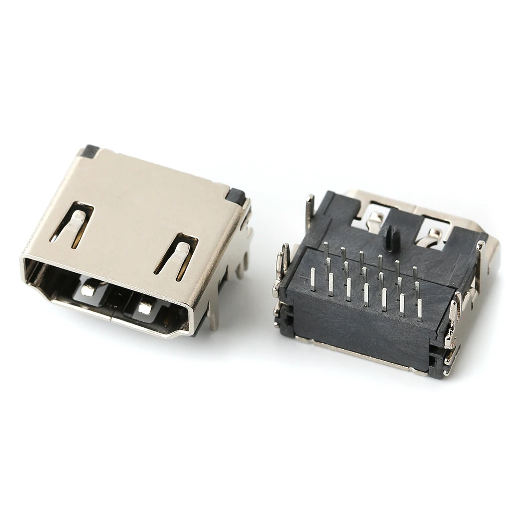 10PCS 19Pin PCB Receptacle SMD Interface Connector Vertical Right Angle Surface Mount Socket
