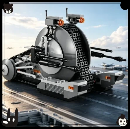 Spot MOC Tank Robot Building Block Model Suitable for Home Decoration, Adult Birthdays, and Christmas Gifts