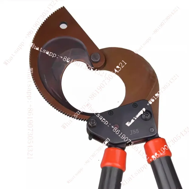 

J55 ratchet copper and aluminum armored cable special wire cutter, wire cutter cutting diameter 500mm2 copper core cable cutter