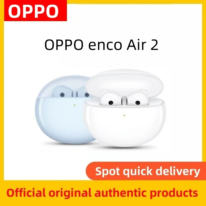 OPPO Enco Air 2 new sound version wireless headset Bluetooth 5.3 noise reduction 35H long standby exercise Bluetooth headset