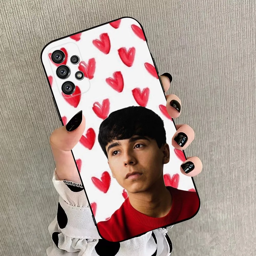 Ivan Cornejo Singer  Phone Case For Samsung Galaxy A20,A21s,A22,A31,A32,A52,A53,A72,73,A80,A91 Soft Black Cover