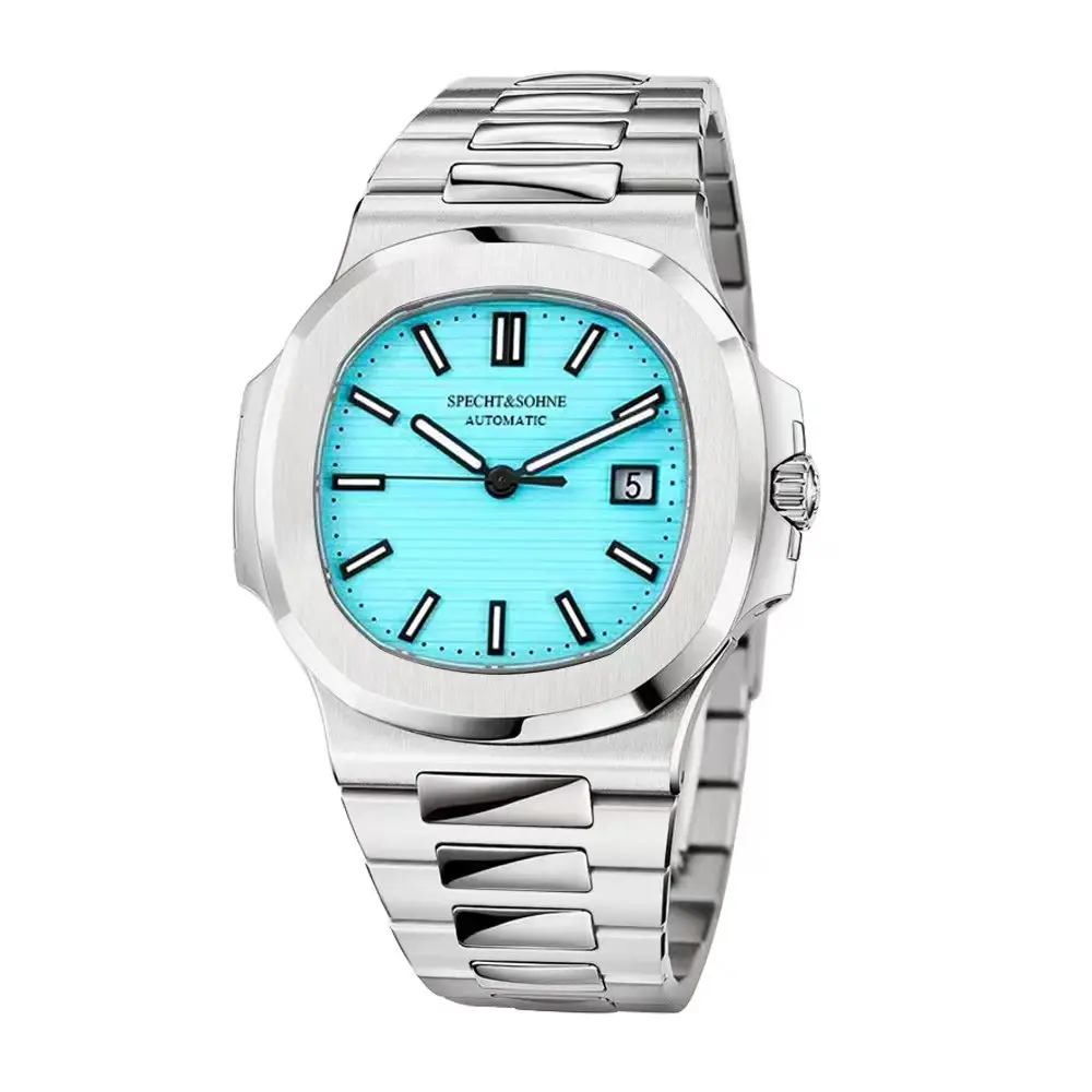 Specht & Sohne 2025 Nieuwe Klassieke Heren Horloges Luxe Automatisch Horloge Voor Mannen Roestvrij Staal Saffier 8215 Mechanisch Horloge