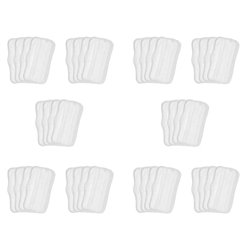 ABVI-40 Pack Steam Mop Pads Replacement For Shark S3101 S3202 S3250 Washable Cleaning Pad Steamer Pad For Hard Floors