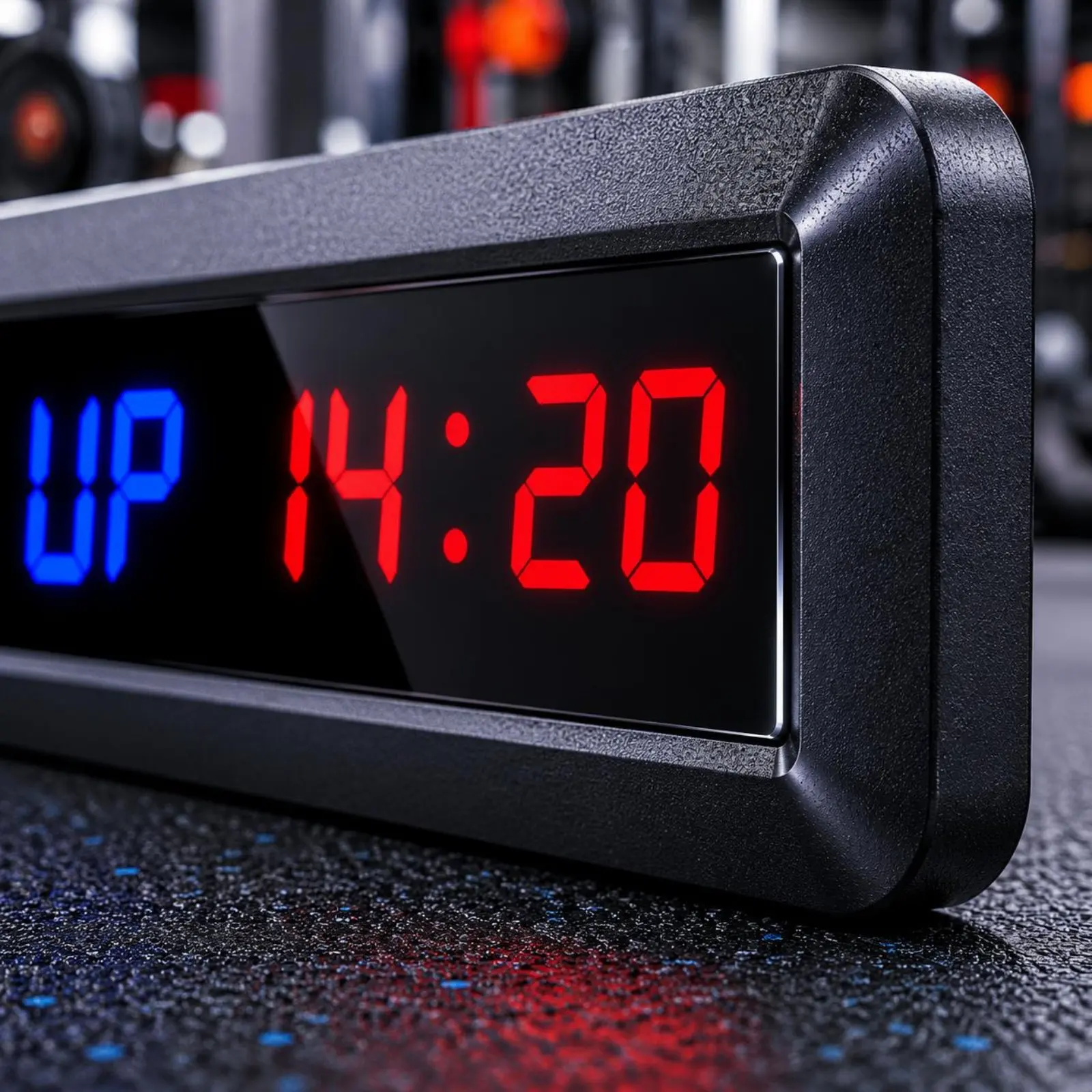 

Multifunction LED Timer Adjustable Brightness LED Interval Timer Workout Gear Wireless Controller Control 24-Hour Display