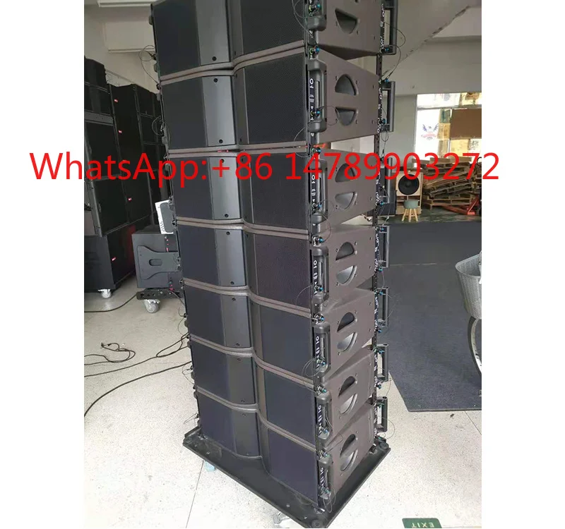 Dual8 Inch Passive Line Array Set For Professional Outdoor Church Concert Stage PA System