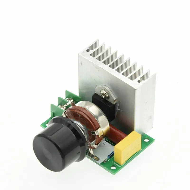 4000W AC 220V Hochleistungs-SCR-Spannungsregler Dimmer Motor-Drehzahlregler für Elektrische Öfen und Warmwasserbereiter – Detail 1