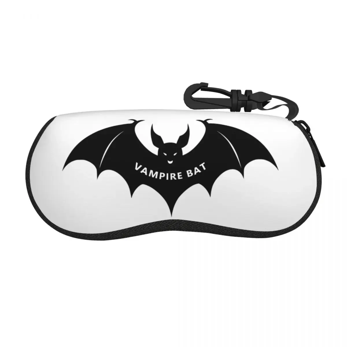 Custom Halloween Vampire Bat Eyeglass Glasses Case Women Men Soft Sunglasses Protective Box