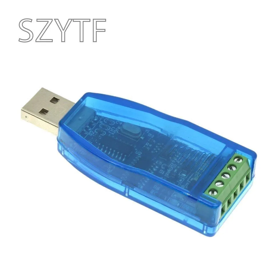 Industrial USB To RS485 Communication Module Bidirectional Half Duplex Serial Line Converter TVS Protection U485CH340G Converter