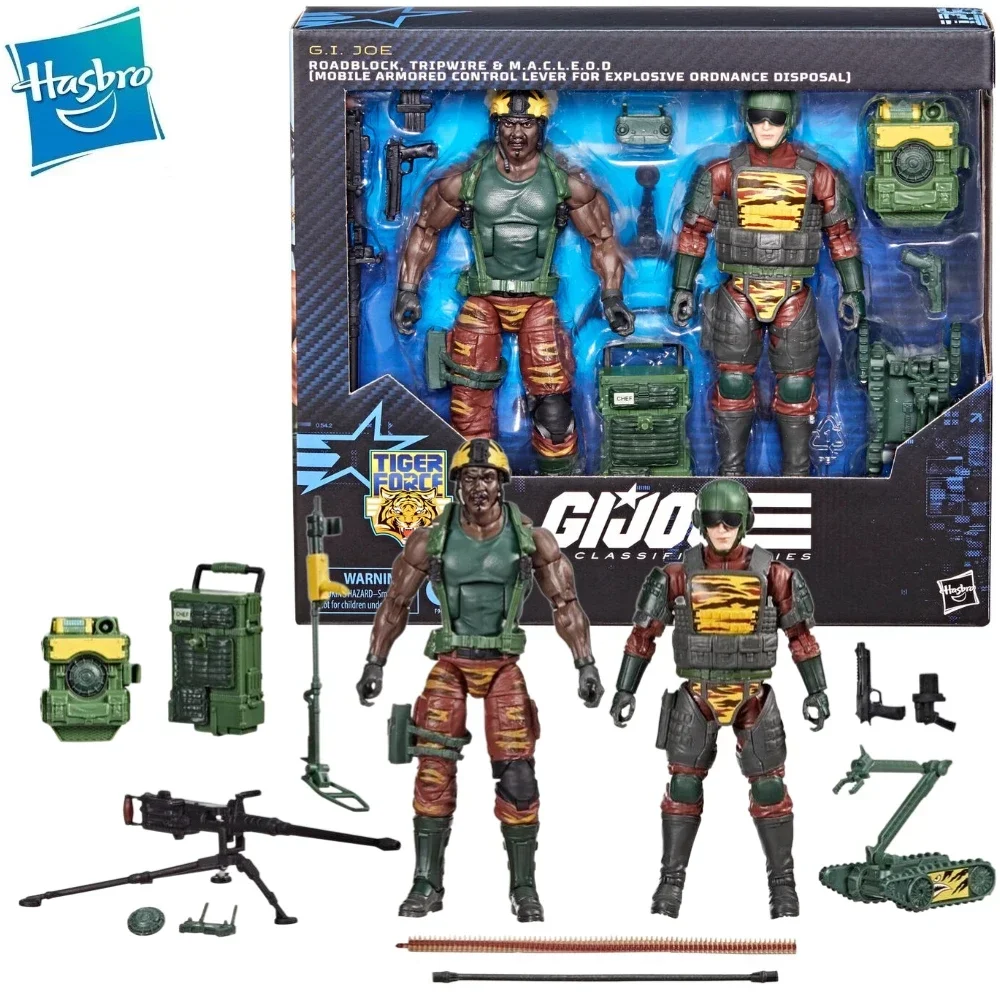 Hasbro G.I. Joe Original Series Roadblock Tripwire Children Toys Birthday Gift Model Toys Hobby Gift