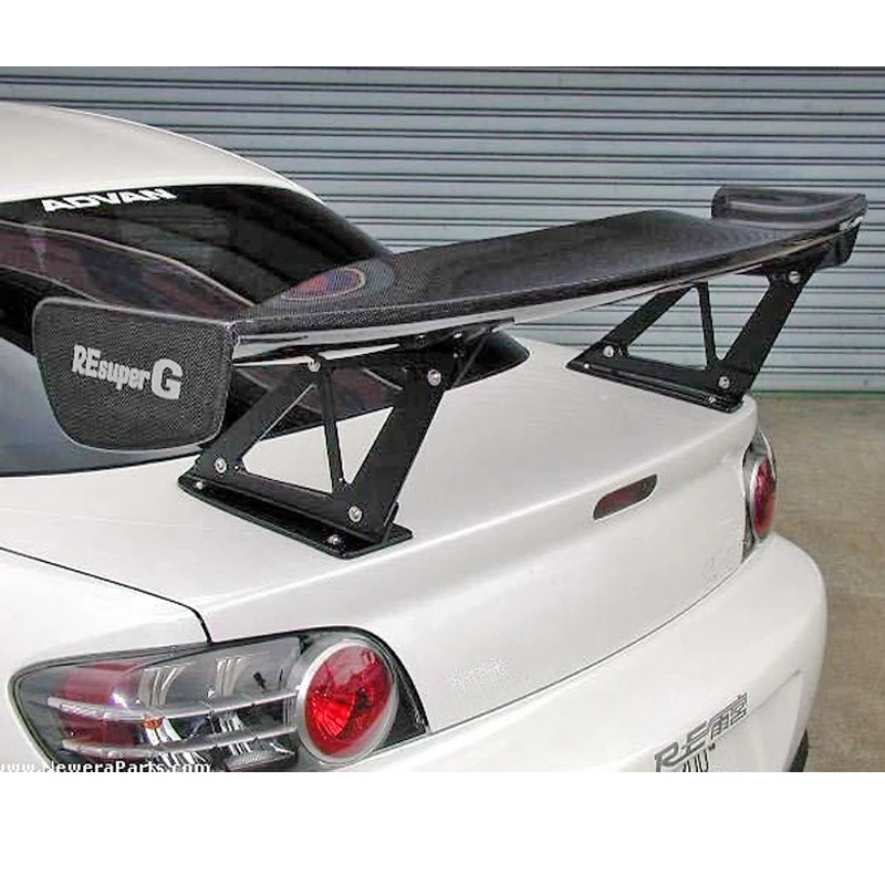 

Совместимость с мастерской мудрости Mazda RX7 RX8 Модифицированный FD3S RE Yumiyama GT3 Большой спойлер из углеродного волокна с фиксированным крылом