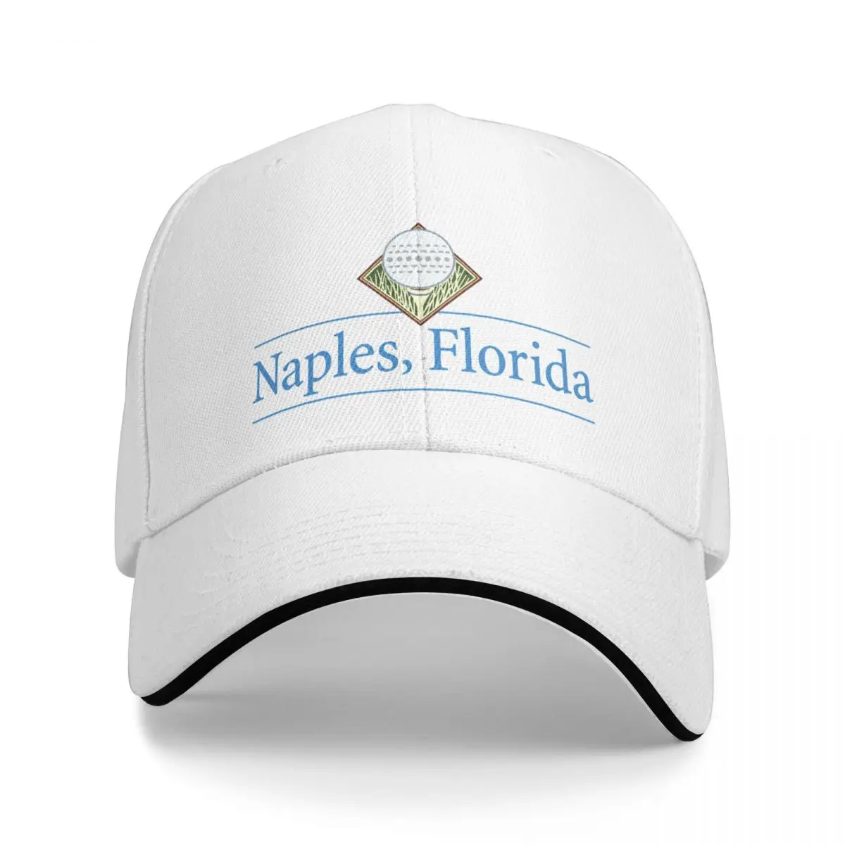 Naples Florida Golf Cap Baseball Cap sun hat Golf winter hat men hats Women's