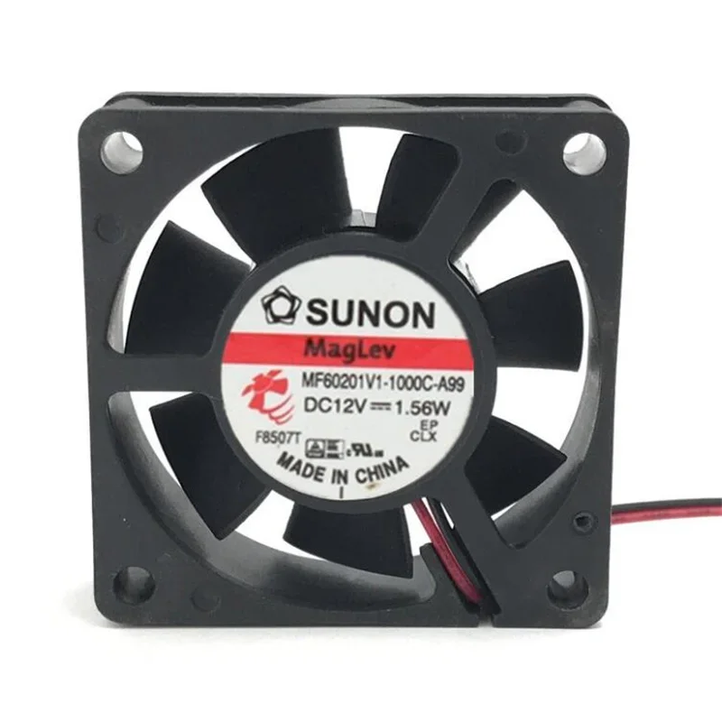 Wholesale: sunon MF60201V1-1000C-A99 6020 12v6cm two-wire large-volume cooling fan