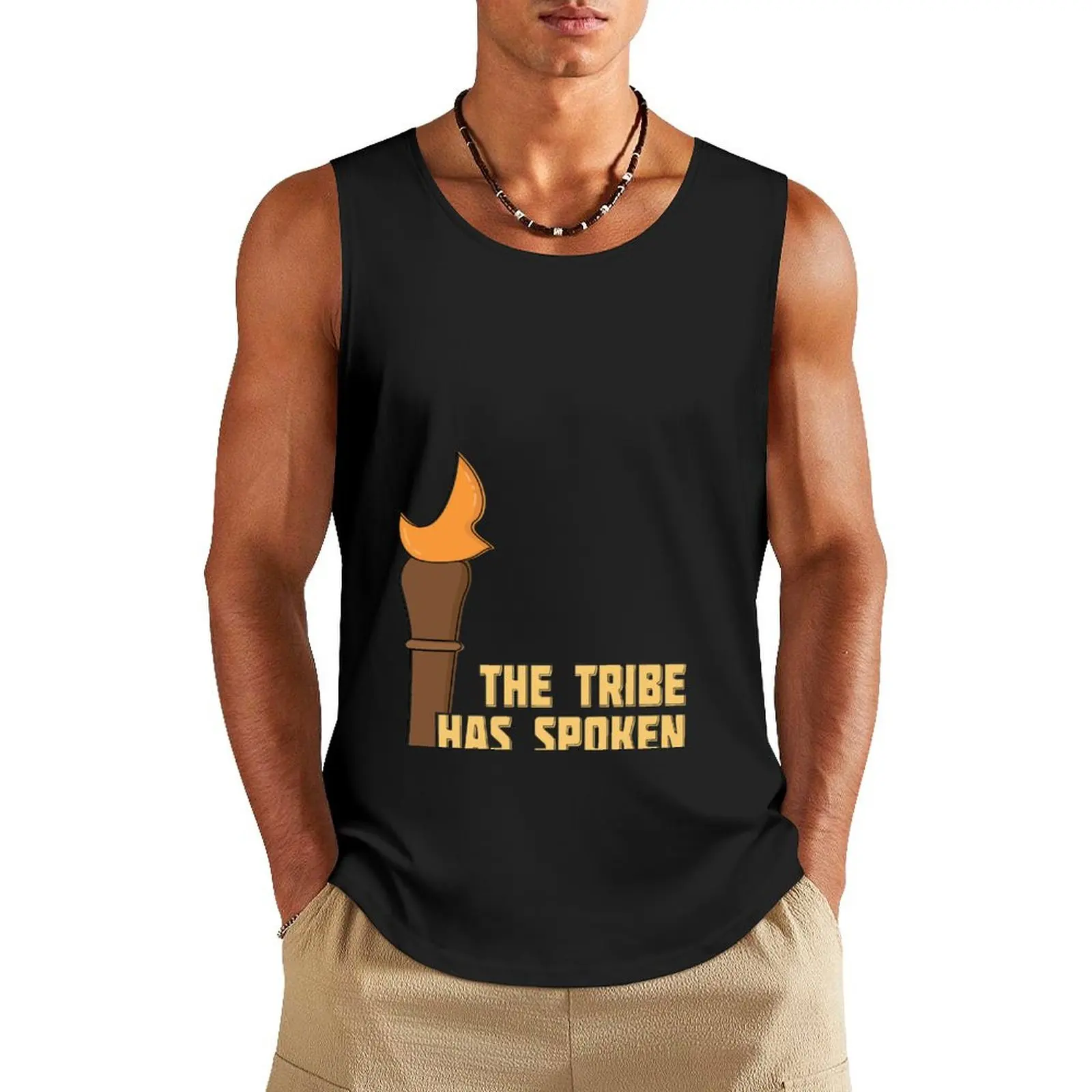 

Survivor CBS - The Tribe Has Spoken Tank Top T-shirt men men clothes bodybuilding men clothes anime clothes