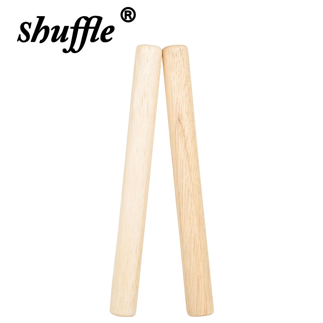 1 Paar Rhythmus-Sticks aus Holz, Percussion-Sticks, solide, langlebige, leichte Drumsticks, Orff-Schlaginstrument-Zubehör