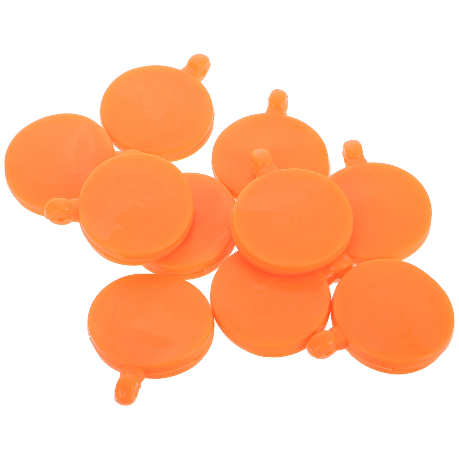 10 Pcs Competition Bullseye Silicone Target for Shooting Sports Practice Hanging Board Archery Range