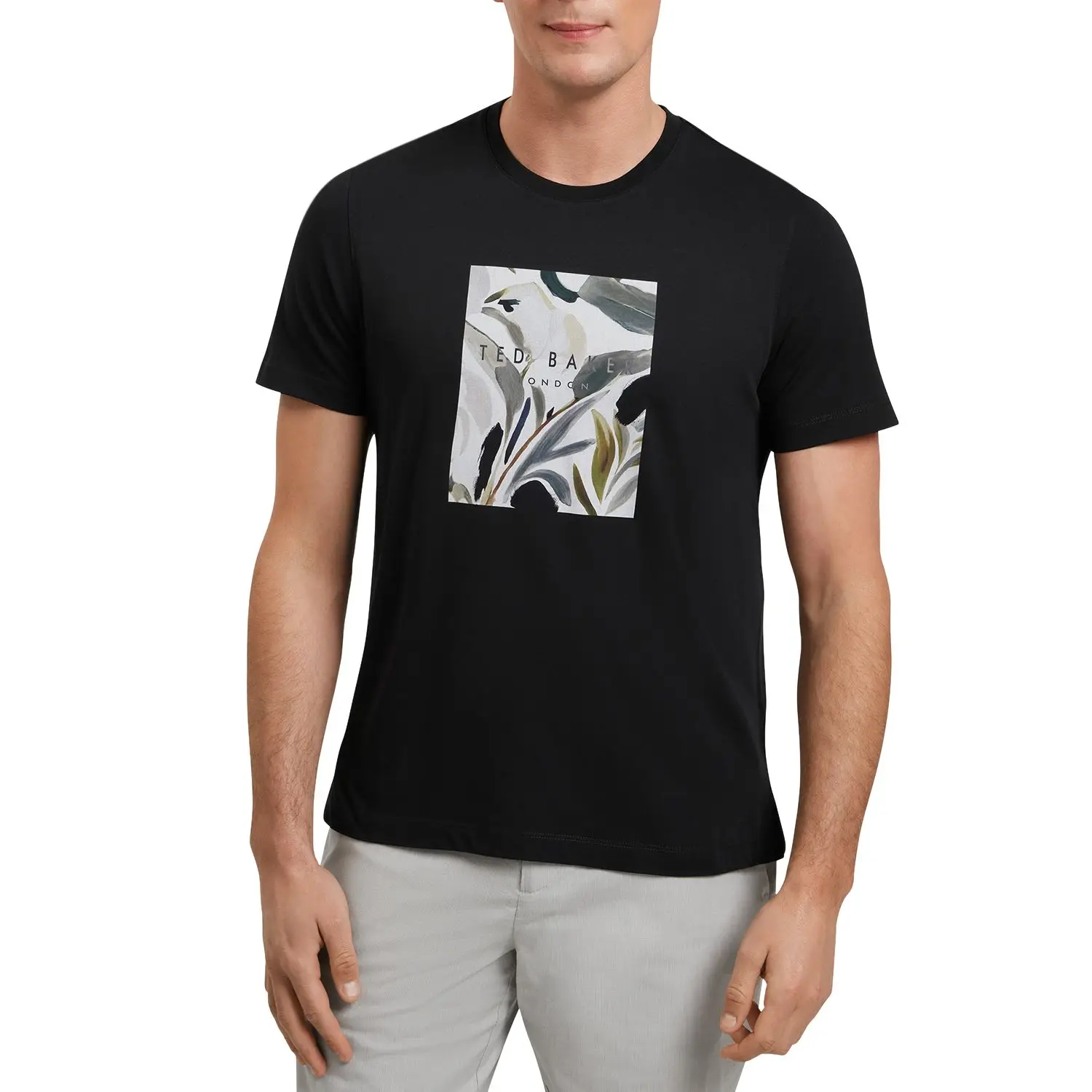 Ted Baker Justino Graphic Tee High-end Luxury Unisex Style Both of Men and Women
