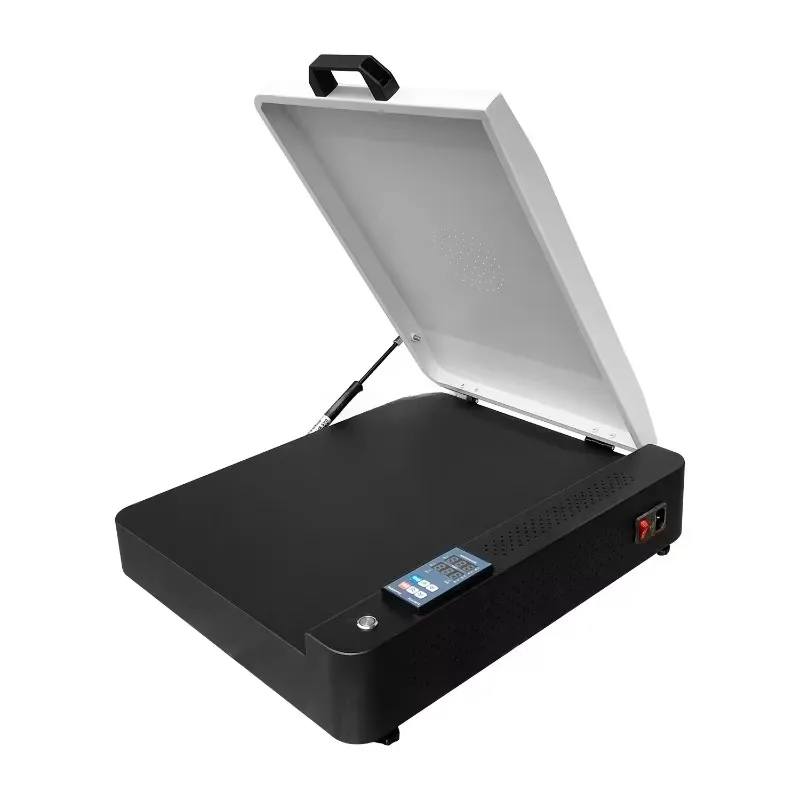 A4 DTF printer, oven drying hot press