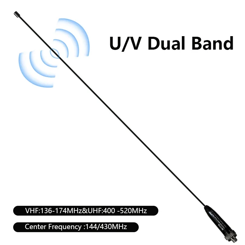 Talkies-Walperforés RH771S, Antennes Radios Minces et Souples, Compatible avec Motorola GP328, GP300, GP88, GP340, GP338, CP040, GP380, P10, P50