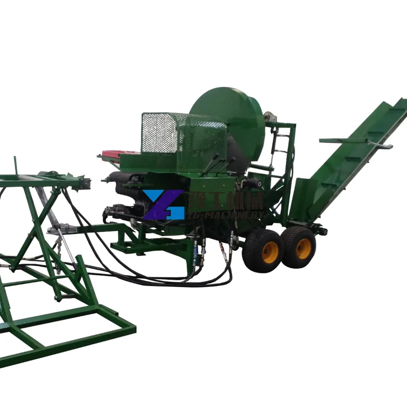 25hp 50 Ton Saw Blade Type Diesel Firewood Processor Log Saw Firewood Splitter Full Hydraulic Operate with All Accessories