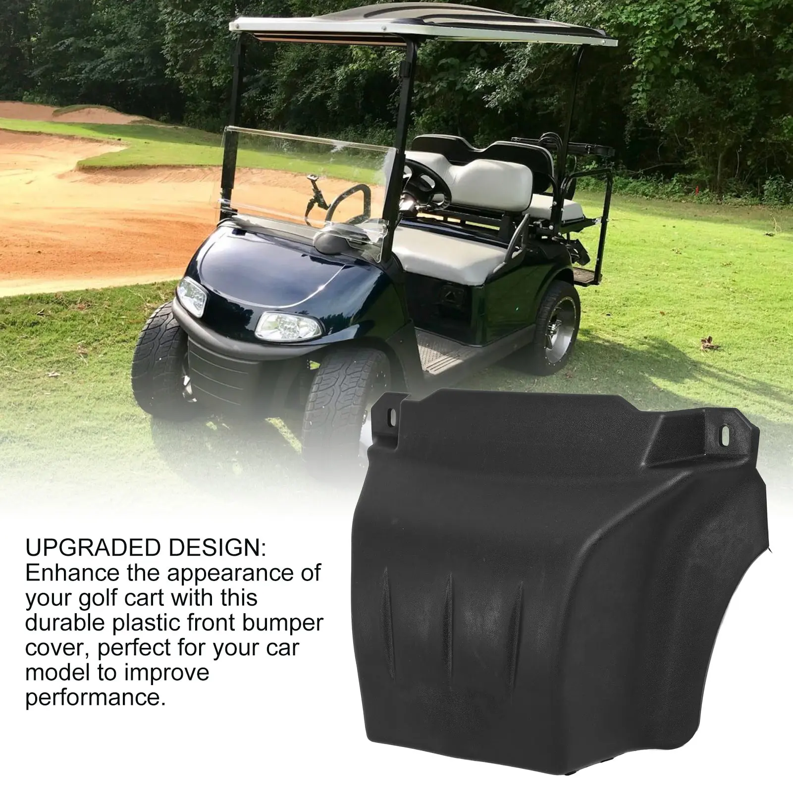 

Front Bumper Cover 605935 Rugged Cart Front Professional Anti for RXV 2008 To UP Gas or Electric Cart