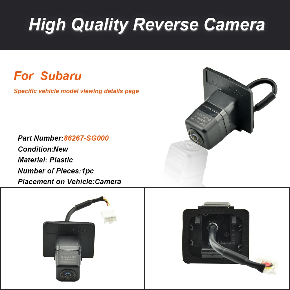 86267-SG000 For 2014-2016 Subaru Forester (JF1.2) S13 Assisted Reversing Rear View Car Camera 86267SG000