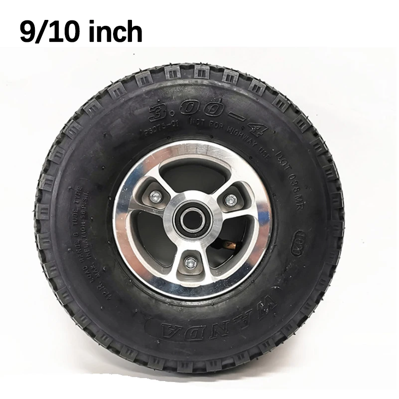 9 Inch/10 Inch 4.10/3.50-4 Durable Solid Tyres for Electric Bicycles and Motorcycles