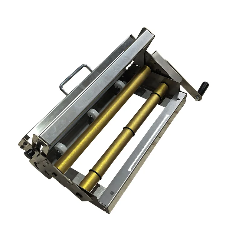 Electric crispy machine Hand crank crispy machine Household folding puff pastry machine Small baking