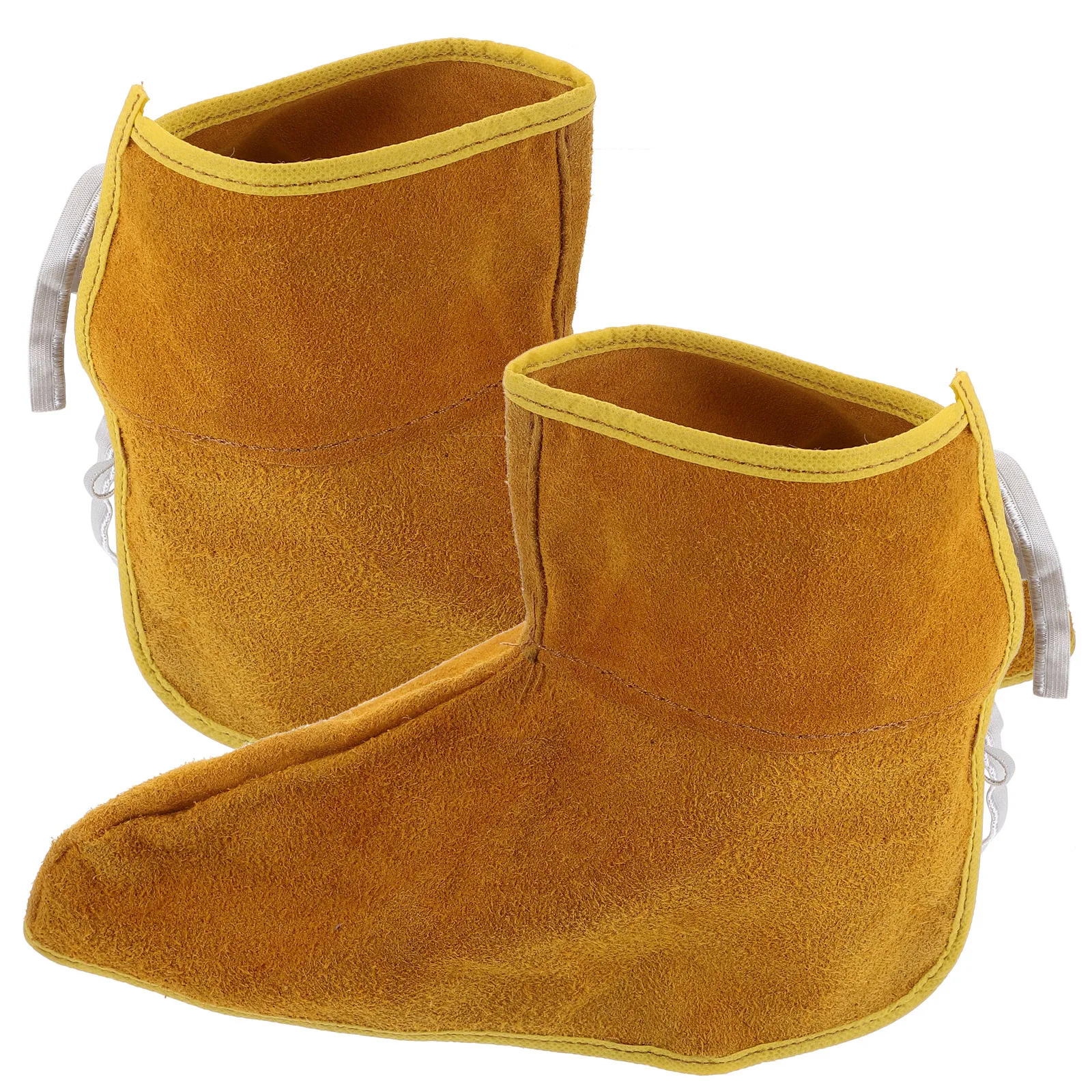 1 زوج لحام غطاء للقدم لهب دائم خفيفة الوزن قابل للتعديل حامي الحذاء العازلة للحرارة غطاء العمل #3