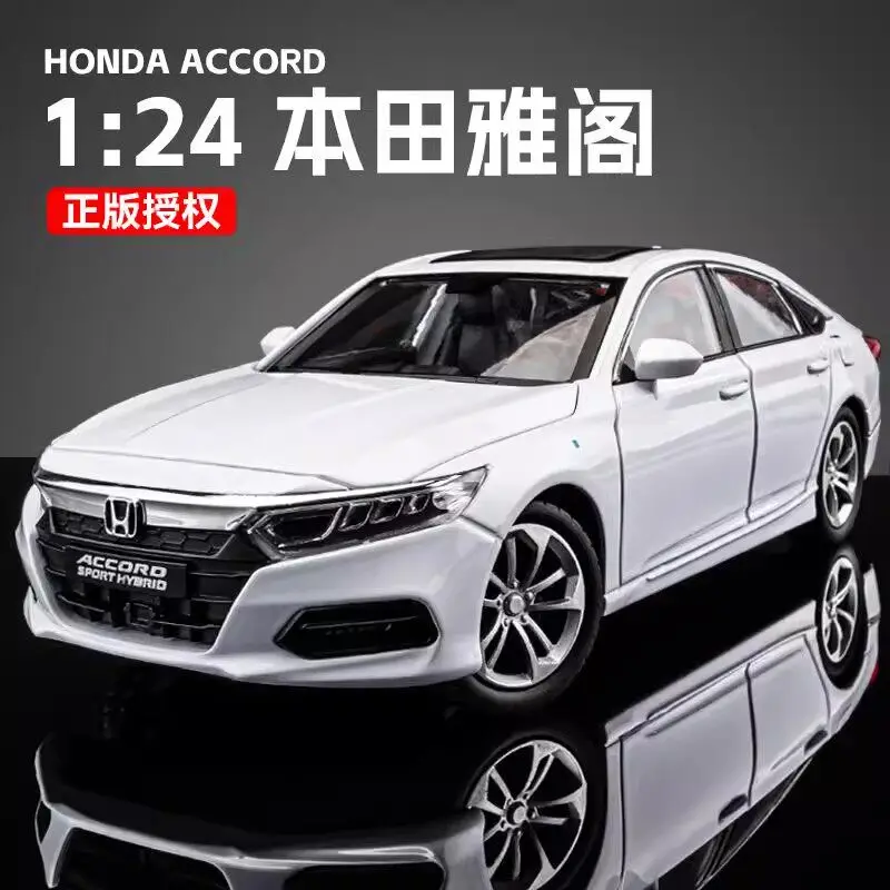 1:24 Honda Accord Hybrid Diecast Metal Car Model
