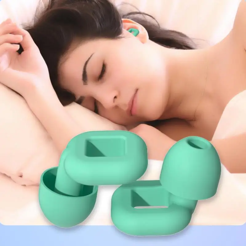 Multi-functional Ear Plugs Silicone Sleeping Ear Plugs Noise Reduction Anti Snore Sound Reusable Focus And Sleep For Woman Man