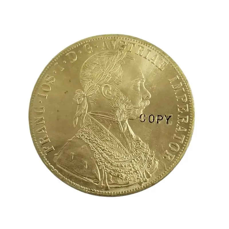 1873-1915 Imperio austriaco 4 patos - Copia de monedas de Francis Joseph I