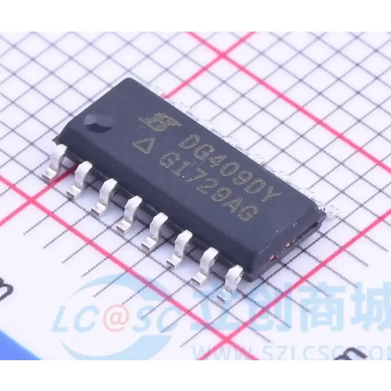 10PCS DG409DY-T1-E3 SOP-16 100% New original Chipset IC  SMD