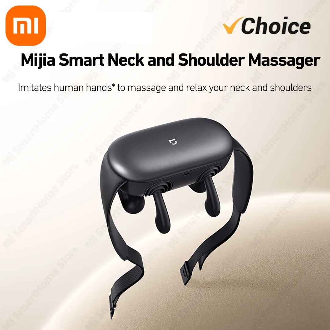 

Xiaomi Mijia Smart Neck and Shoulder Massager Integrated Massage Hot Compress Custom mode Work with Mi Home APP Control
