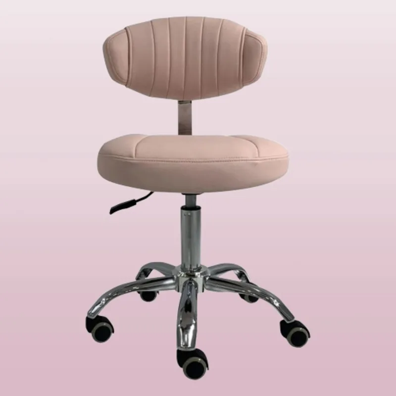 Stool Chair Height Adjustable Chairs for Manicurists Salon Hair Stylist Aesthetic Owl Backrest Chaise Coiffure Dresser Spa