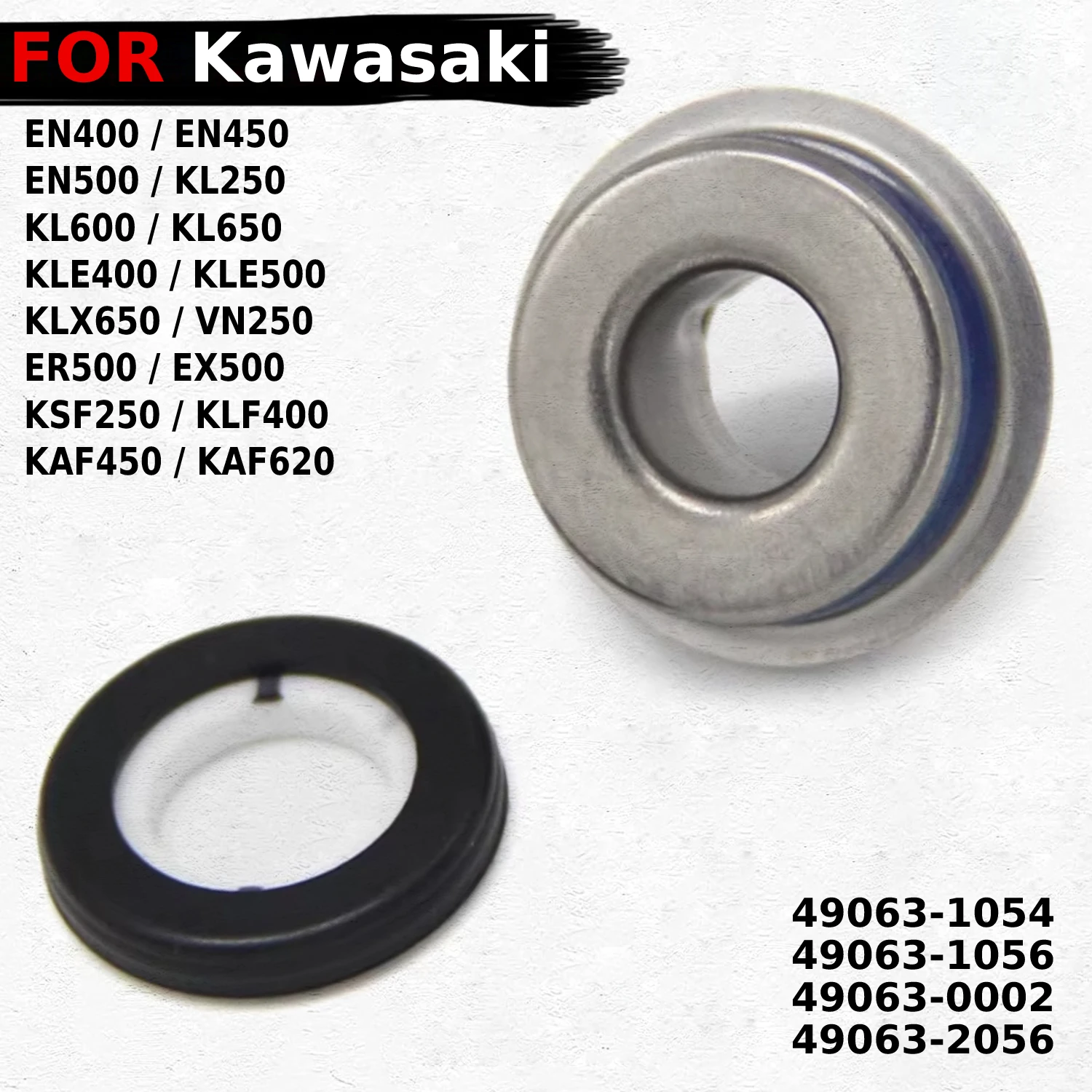 

Крышка механического уплотнения водяного насоса подходит для Kawasaki ER500 ER-5 EX500 GPZ500 GPZ500S Ninja KLE500 KLE400 KLX650 Motard KLR600 VN250