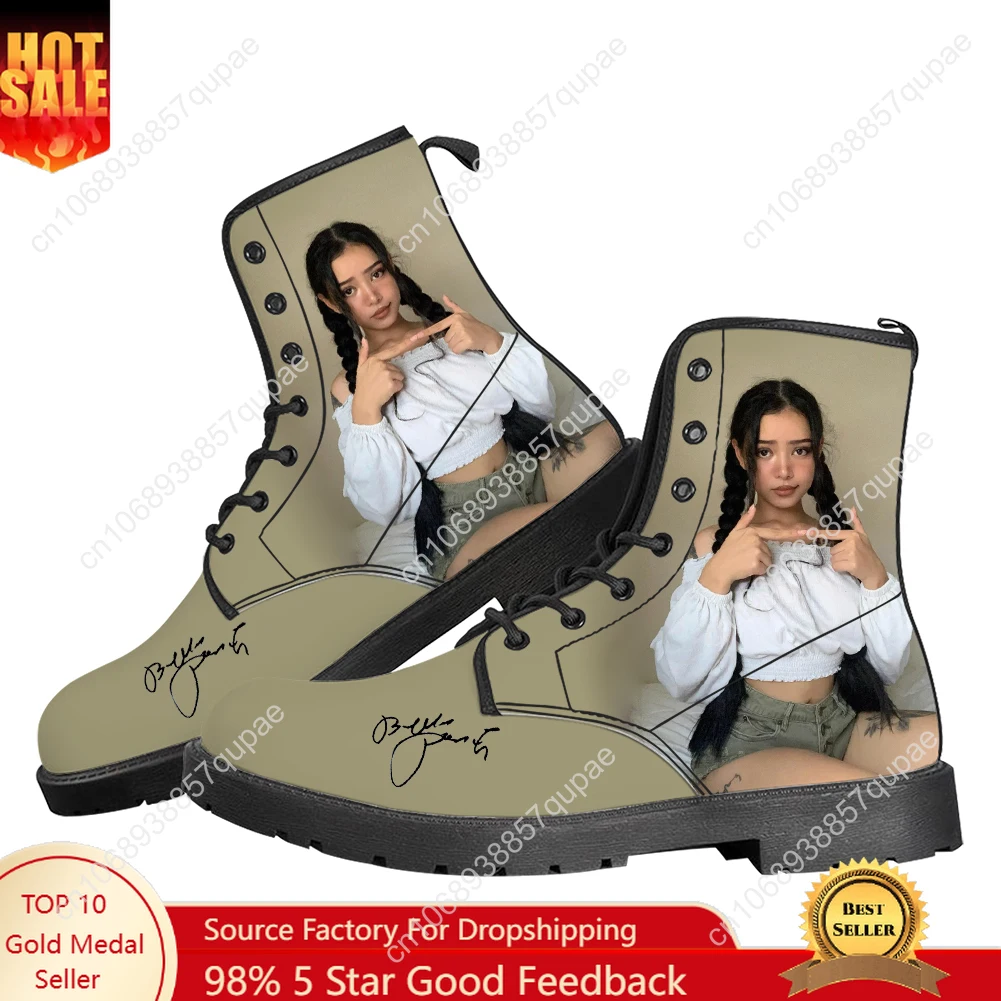 

Bella Poarch Casual Boots Music Singer Mens Womens Teenager Shoe Fashion 3D Boot Outdoor High Quality Couple Customize Made Shoe