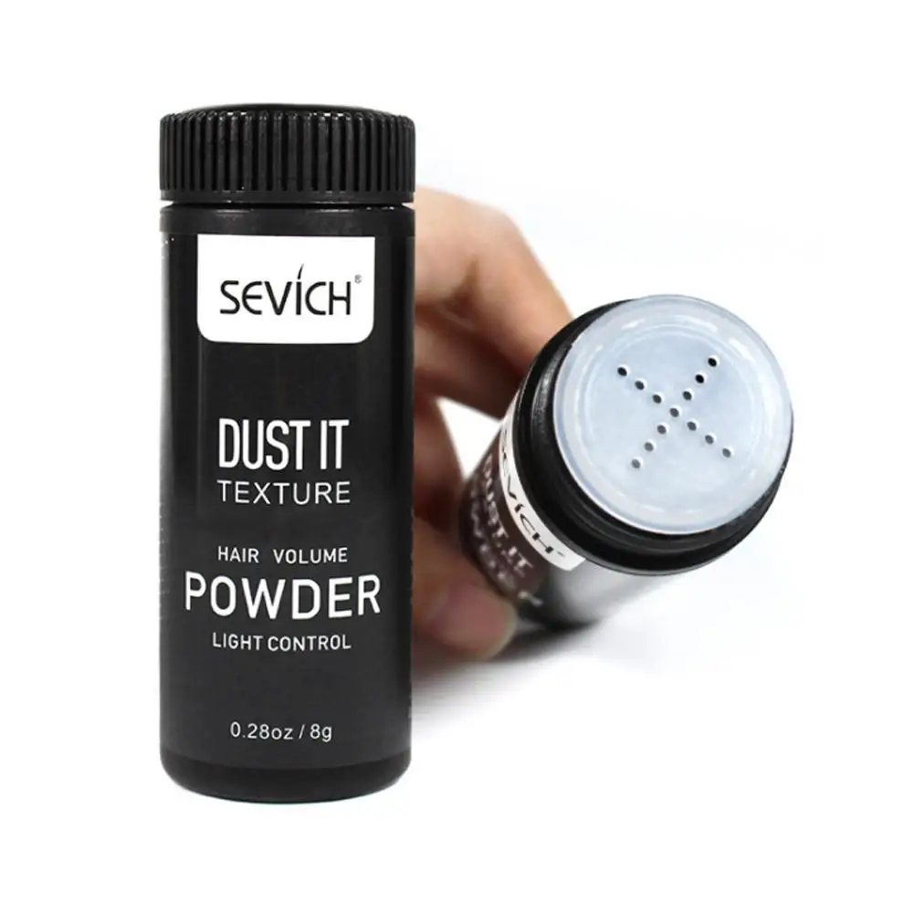 Sevich polvo texturizador para el cabello, polvo esponjoso que aumenta el volumen del cabello al instante, polvo esponjoso de larga duración para peinar el cabello