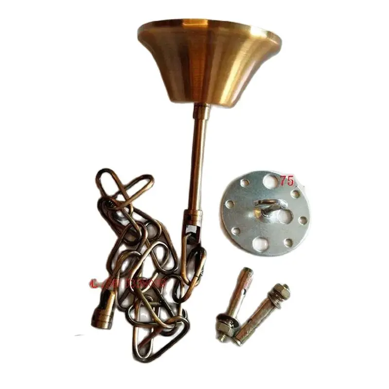 

Heavy Duty Chandelier Canopy Kit 50 LB Hook, Ceiling Light Cover Plate, Snap Hook, Hanging Chained Pendant Lighting