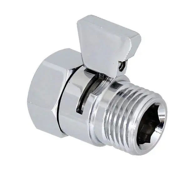 

Vidric хромированный душевой быстросъемный клапан, латунный регулирующий клапан воды, запорный выключатель для биде, спрей или верхняя ручка для Дождевого душа