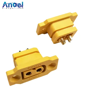 Amass XT60E-F DC 500V Buchse Stecker Großer Strom Gold/Messing Ni Überzogene Stecker Power Batterie Anschluss Adapter für RC Modell