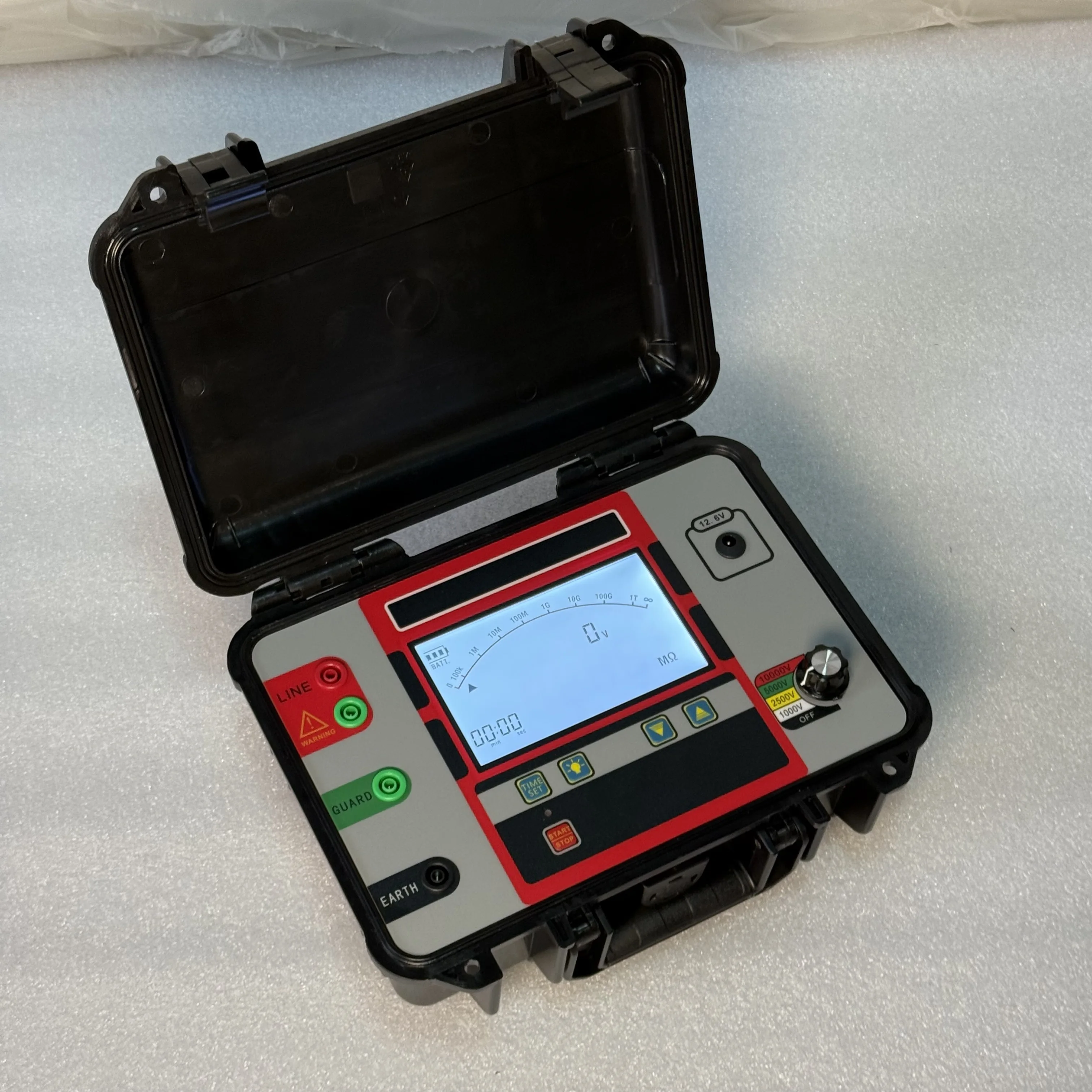 10KV Megohmmeter Insulation Resistance Tester With Strong Load Capacity and Anti-interference Ability
