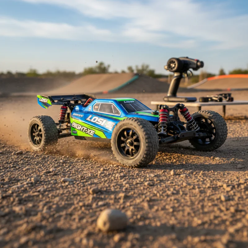 

LOSI 8IGHT-XE 4S Competition 1:8 Scale Electric Radio Control Speed E-Buggy High Performance RC Car Adult Model Gift