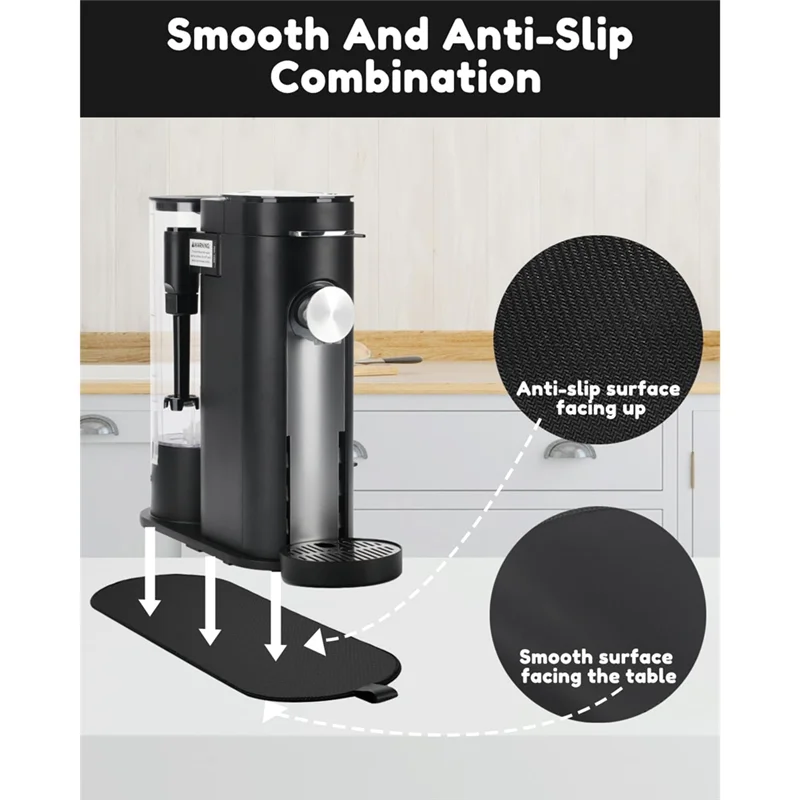 Kochgeräte Anti-Rutsch-Basis-Gleitpad für Ninja PB051 und PB041 Single Serve Kaffeemaschinen – perfektes Zubehör für Smoot